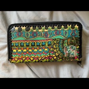 🌙 5/25 Sakroots Boho Elephant Wallet